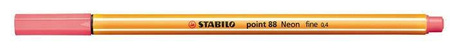 Cienkopis STABILO POINT 88/040 neonowy czerwony 0.4