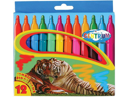 FLAMASTRY CENTRUM JUMBO ZOO 81852 MIX*12