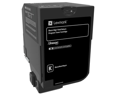 TONER ORYGINALNY LEXMARK 84C2HK0 CZARNY 25000 STRON