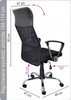 FOTEL BIUROWY OFFICE PRODUCTS KORFU CZARNY