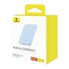 MAGNETYCZNY MINI POWERBANK BASEUS 5000MAH, USB-C 20W (NIEBIESKI)