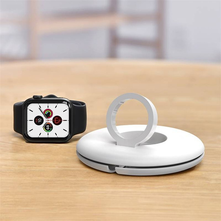 ORGANIZER / UCHWYT NA ŁADOWARKĘ DO APPLEWATCH (BIAŁY)