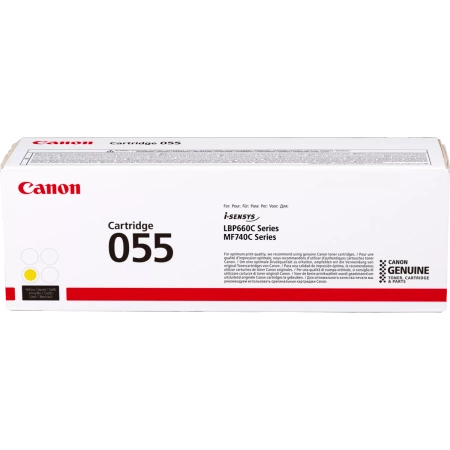TONER ORYGINALNY CANON CRG055Y 3013C002 YELLOW 2100 STRON