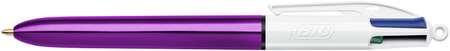 DŁUGOPIS BIC 4 COLOURS SHINE MIX 964775 CZTEROKOLOROWY 1.0MM