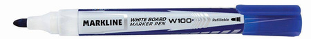 Marker suchościeralny LINC Markline MW100BLU niebieski okrągła