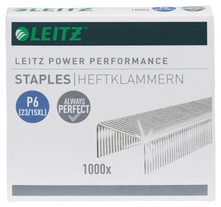 ZSZYWKI LEITZ P6 23/15 55790000 120 KART. 1000SZT.