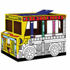 ZESTAW 5 x AUTOBUS DO KOLOROWANIA FELLOWES 100130976 5 + 1 x DOMEK DO KOLOROWANIA FELLOWES 100053827