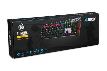 IBOX KLAWIATURA AURORA K-3 GAMING