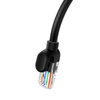 KABEL SIECIOWY BASEUS ETHERNET CAT5, 1M (CZARNY)