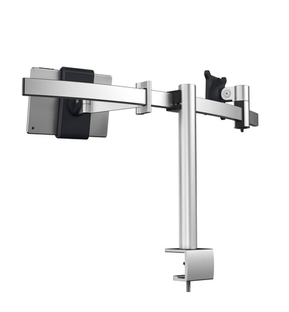 RAMIĘ NA 1MONITOR STANOWISKO STACJONARNE DURABLE PRO 508723 SREBRNE
