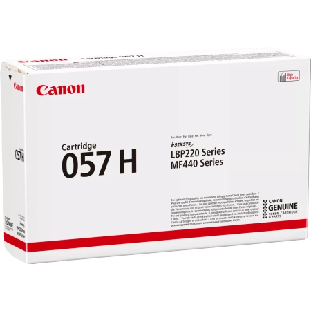 CANON ORYGINALNY TONER 057H, BLACK, 10000S, 3010C002, HIGH CAPACITY, CANON LBP228, LBP226, LBP223, MF449, MF446, MF445, MF443, O