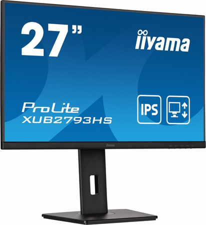 IIYAMA MONITOR 27 CALI XUB2793HS-B7,IPS,FHD,HDMI,DP,2X2W,300CD