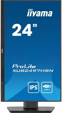 IIYAMA MONITOR 24 CALE XUB2497HSN-B1 IPS,USB-C DOCK,HDMI,DP