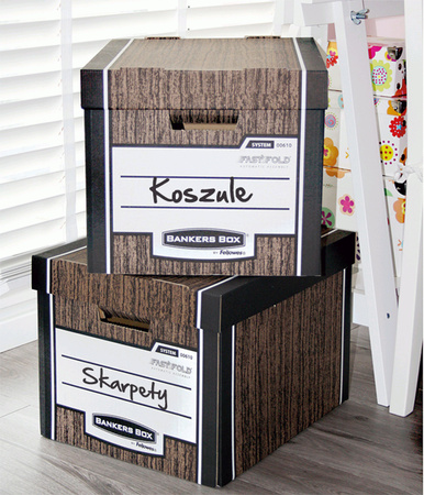 PUDŁO ARCHIWIZACYJNE FELLOWES BANKERS BOX WOODGRAIN 0061002