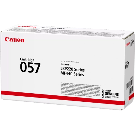 CANON ORYGINALNY TONER 057, BLACK, 3100S, 3009C002, CANON LBP228, LBP226, LBP223, MF449, MF446, MF445, MF443, O