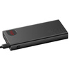 POWERBANK BASEUS ADAMAN METAL, 20000MAH, 2XUSB, USB-C, LIGHTNING, MICROUSB  22.5W (CZARNY)