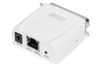 DIGITUS SERWER WYDRUKU FAST ETHERNET 1-PORT 1XLPT, 1XRJ-45