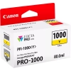 TUSZ ORYGINALNY CANON PFI1000Y 0549C001 YELLOW 80 ML