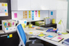 ZAKŁADKI INDEKSUJĄCE FOLIOWE 25,4X43,2MM 3M POST-IT® 680-23 NIEBIESKIE NEONOWE 50SZT