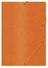 TECZKA Z GUMKĄ A4 OFFICE PRODUCTS POMARAŃCZOWA PRESZPAN 390GSM