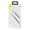 Kabel USB do Lightning Baseus Cafule, 2.4A, 1m (czarny)