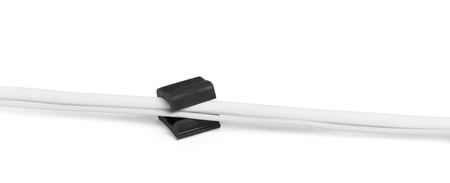 KLIPS NA KABEL SAMOPRZYLEPNY DURABLE CAVOLINE CLIP PRO 504337 GRAFITOWY 4 SZTUKI