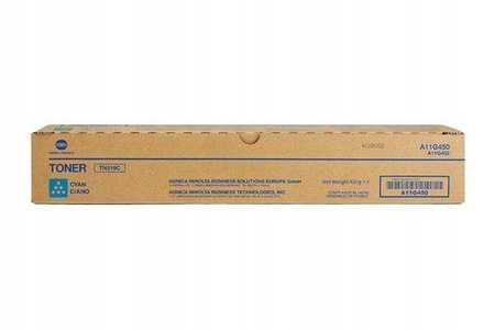 TONER ORYGINALNY MINOLTA TN319C A11G450 CYAN 26000 STRON
