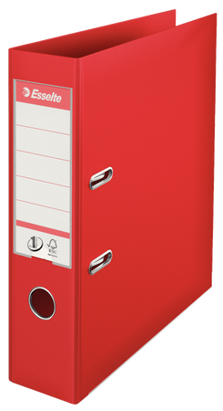 SEGREGATOR A4 ESSELTE NO.1 75MM 811330 CZERWONY