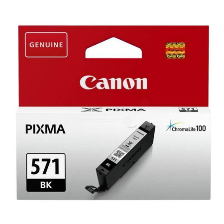 TUSZ ORYGINALNY CANON CLI571BK 0385C001 CZARNY 7 ML
