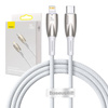 KABEL USB-C DO LIGHTNING BASEUS GLIMMER, 20W, 1M (BIAŁY)