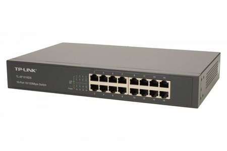 TP-LINK SF1016DS SWITCH L2 16X10/100 DESKTOP