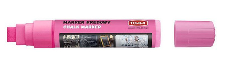 Marker kredowy TOMA 290 TO-290RÓŻ różowy 8-15mm