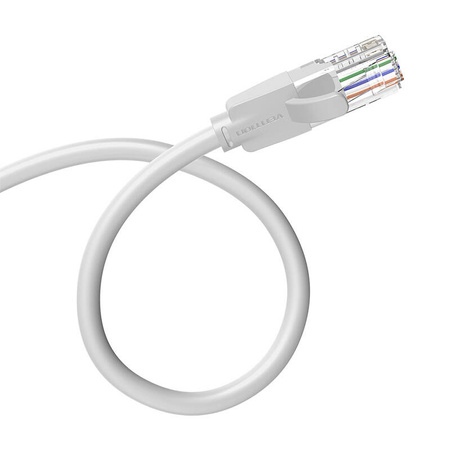 KABEL SIECIOWY UTP CAT6 VENTION IBEHG RJ45 ETHERNET 1000MBPS 1,5M SZARY