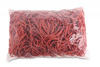 GUMKI RECEPTURKI OFFICE PRODUCTS 80MM 1,5X3MM 60% CZERWONE 1KG