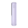 Powerbank Baseus Qpow Pro z kablem Lightning, USB-C, USB, 10000mAh, 20W (fioletowy)