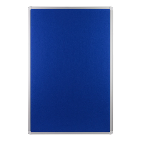 TABLICA TEKSTYLNA 120X180CM MATBOARDS 5416-07K NIEBIESKA RAMA ALUMINIOWA