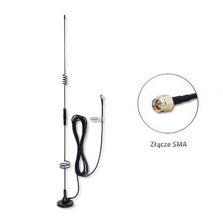 QOLTEC ANTENA GSM 600-2700MHZ | WEWNĘTRZNA