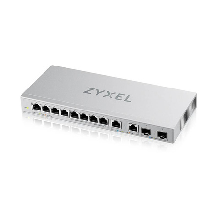 ZYXEL PRZEŁĄCZNIK 12-PORT GIGABIT UNMANAGED SWITCH WITH 8-PORT 1G + 2-PORT 2.5G + 2-PORT SFP+ XGS1010-12-ZZ0102F