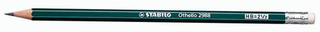 Ołówek z gumką STABILO OTHELLO 2988/HB  HB