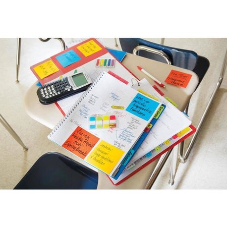 KARTECZKI SAMOPRZYLEPNE PLAYFUL, 76X76MM 3M POST-IT® SUPER STICKY 6X90 KART
