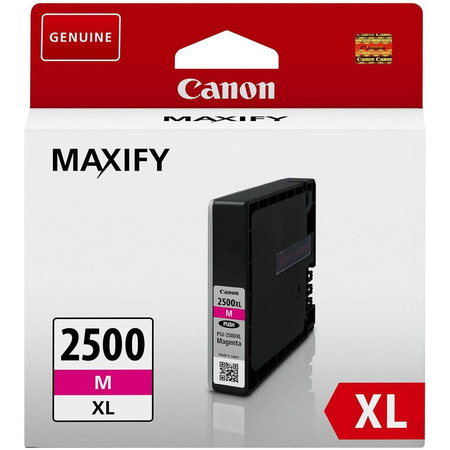 TUSZ ORYGINALNY CANON PGI2500XL 9266B001 MAGENTA 19,3 ML
