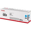 CANON ORYGINALNY TONER 069C, CYAN, 1900S, 5093C002, CANON MF752CDW, 754CDW, LBP673CDW, O
