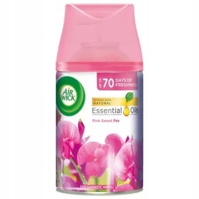 WKŁAD DO ODŚWIEŻACZA AIR WICK FRESHMATIC RÓŻOWY GROSZEK 250ML