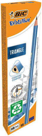 OŁÓWEK TRÓJKĄTNY BEZDRZEWNY BIC EVOLUTION TRIANGLE 964845 HB