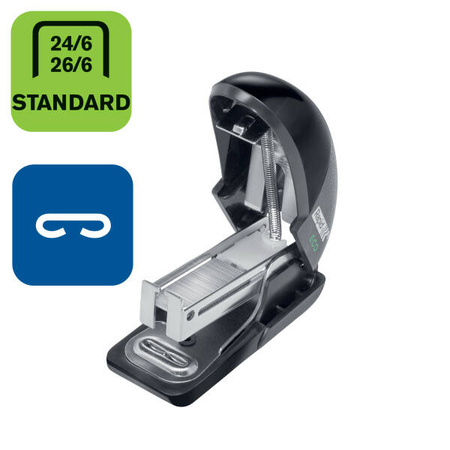 ZSZYWACZ RAPID ECO CZARNY 10 KARTEK