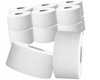 PAPIER TOALETOWY DWUWARSTWOWY CELULOZOWY JUMBO BIAŁY 100M 12 SZT.