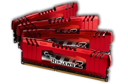 G.SKILL PAMIĘĆ DDR3 32GB (4X8GB) RIPJAWSZ 1600MHZ CL10 XMP