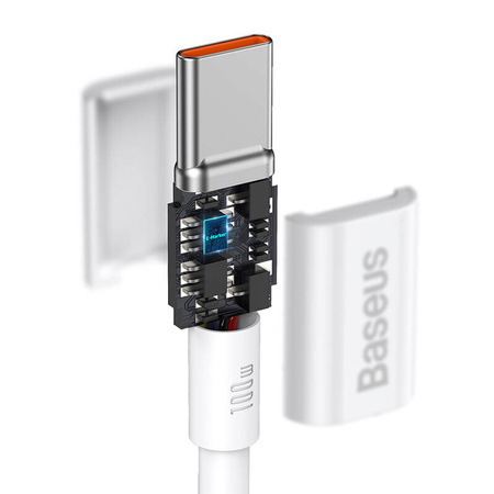 KABEL USB-C DO USB-C BASEUS SUPERIOR SERIES, 100W, 2M (BIAŁY)