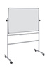 TABLICA SUCHOŚCIERALNA MAGNETYCZNA 90X120CM BI-OFFICE OBROTOWA BIAŁA RAMA ALUMINIOWA