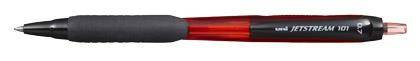 DŁUGOPIS AUTOMATYCZNY UNI SXN-101 68418 CZERWONY 0.7MM